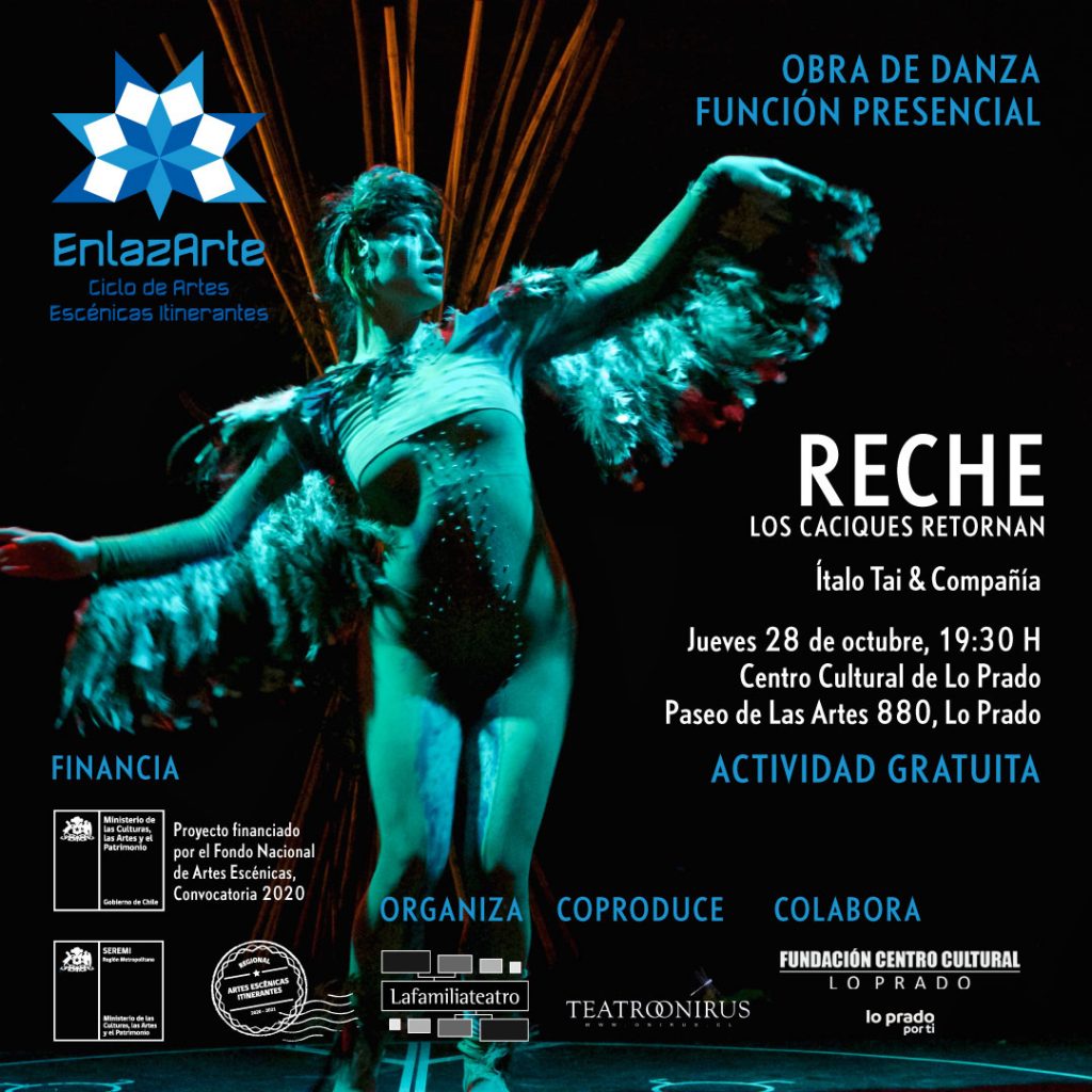 Volante EnlazArte Reche - Lo Prado Instagram